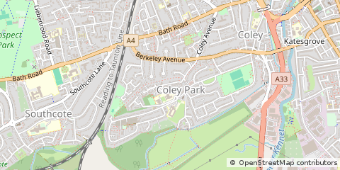 Map of Reading