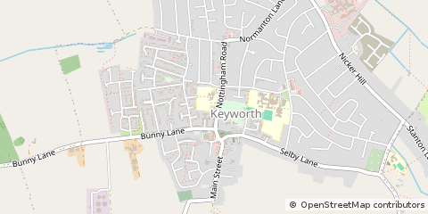 Map of Nottingham