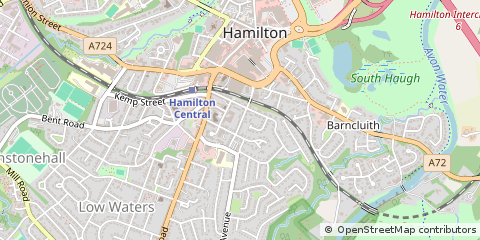 Map of Hamilton