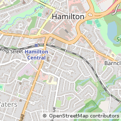 Map of Hamilton