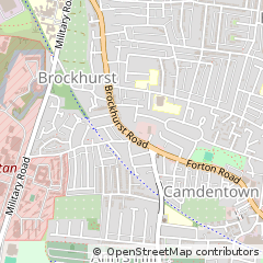 Map of Gosport, Hampshire