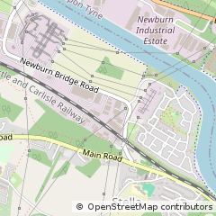Map of Blaydon-on-Tyne