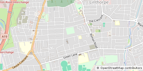 Map of Middlesbrough