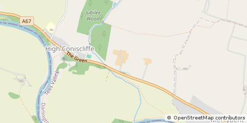 Map of Darlington