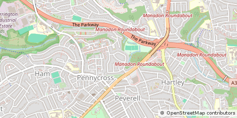 Map of Plymouth