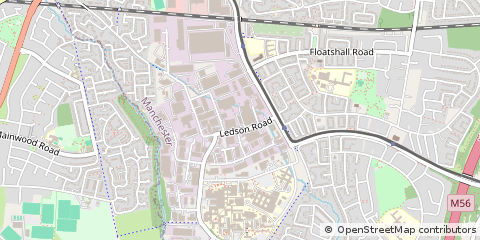 Map of Manchester