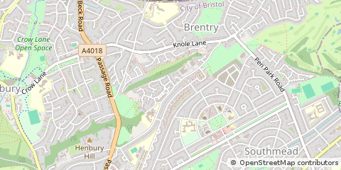 Map of Bristol