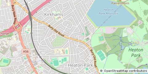 Map of Gateshead