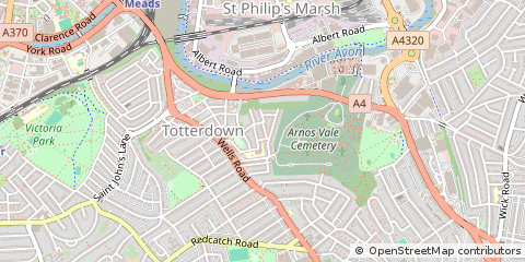 Map of Bristol