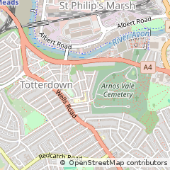 Map of Bristol