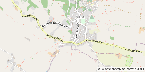 Map of Stoke-on-Trent