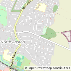 Map of Sheffield, South Yorkshire