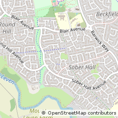 Map of Yarm, North Yorkshire