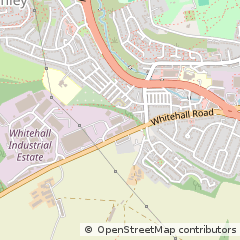 Map of Leeds, West Yorkshire