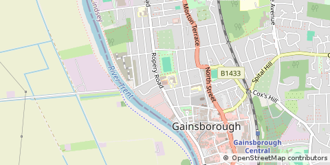Map of Lincolnshire