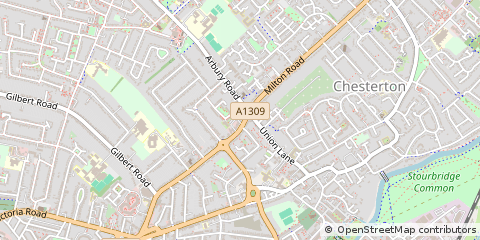 Map of Cambridge