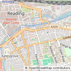 Map of Reading