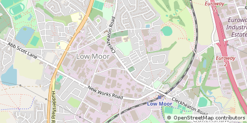 Map of Bradford