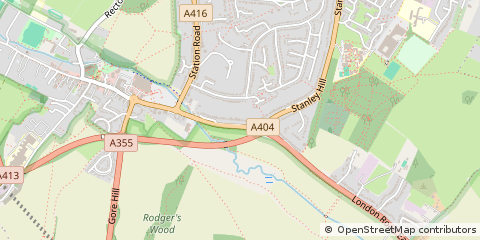 Map of Amersham