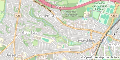 Map of Southampton