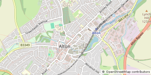 Map of Alton