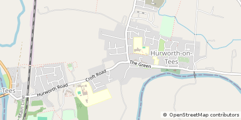Map of Darlington