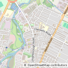 Map of Leicester