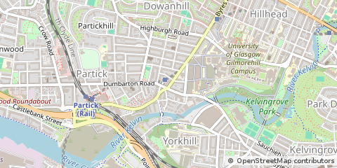 Map of Glasgow