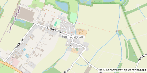 Map of FEN Drayton, Cambridgeshire