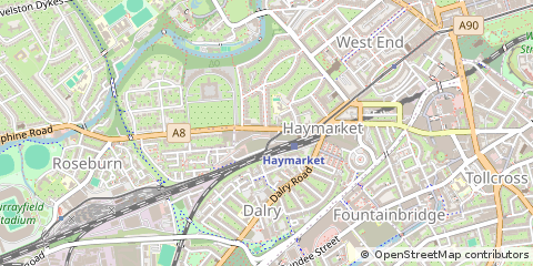 Map of Edinburgh