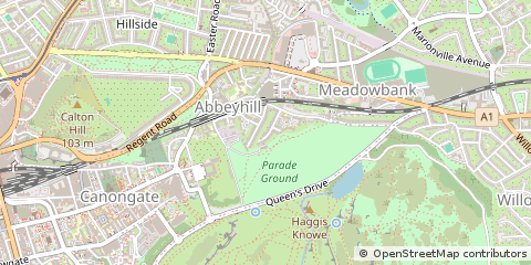 Map of Edinburgh