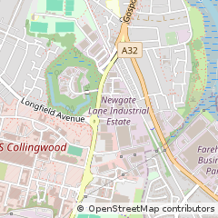 Map of Fareham, Hampshire