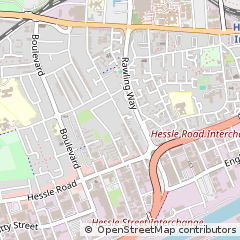 Map of Hull