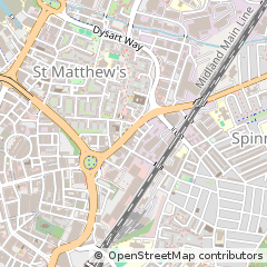 Map of Leicester