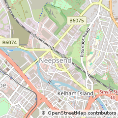Map of South Yorkshire