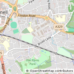 Map of Bracknell