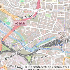Map of Leeds, London