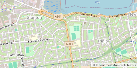 Map of Edinburgh