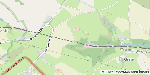 Map of Honiton