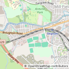 Map of Skipton, North Yorkshire