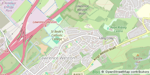 Map of Bristol