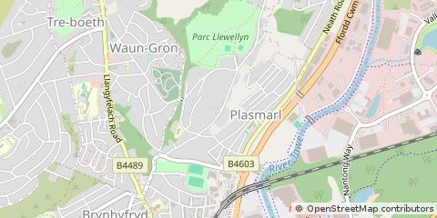 Map of Swansea