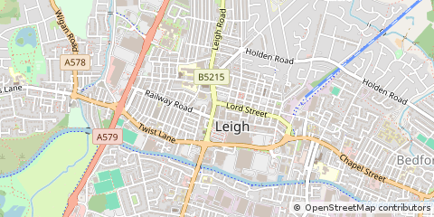 Map of Leigh