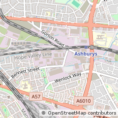 Map of Manchester