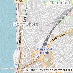 Map of Blackpool