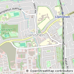 Map of Cardiff