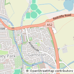 Map of Nottingham