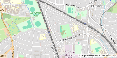 Map of Middlesex