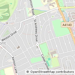Map of Stanmore, Middlesex