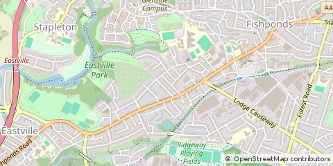 Map of Bristol